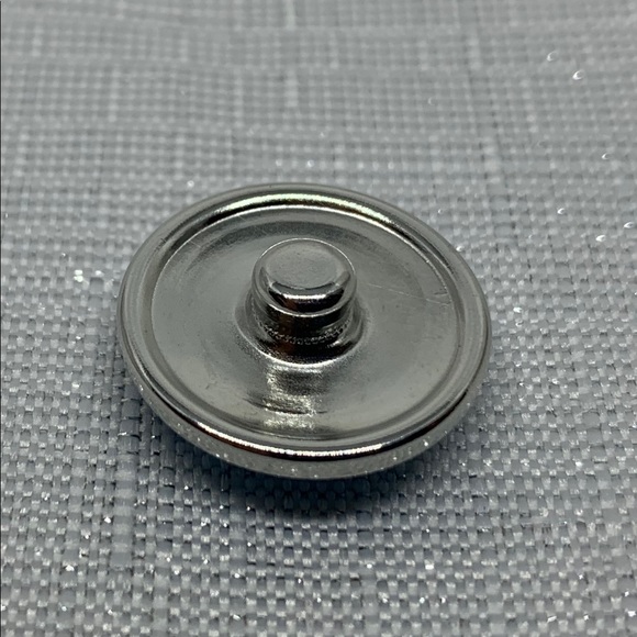 OVARIAN CANCER RIBBON - Snap Button Charm - 18mm/20mm - Picture 2 of 2